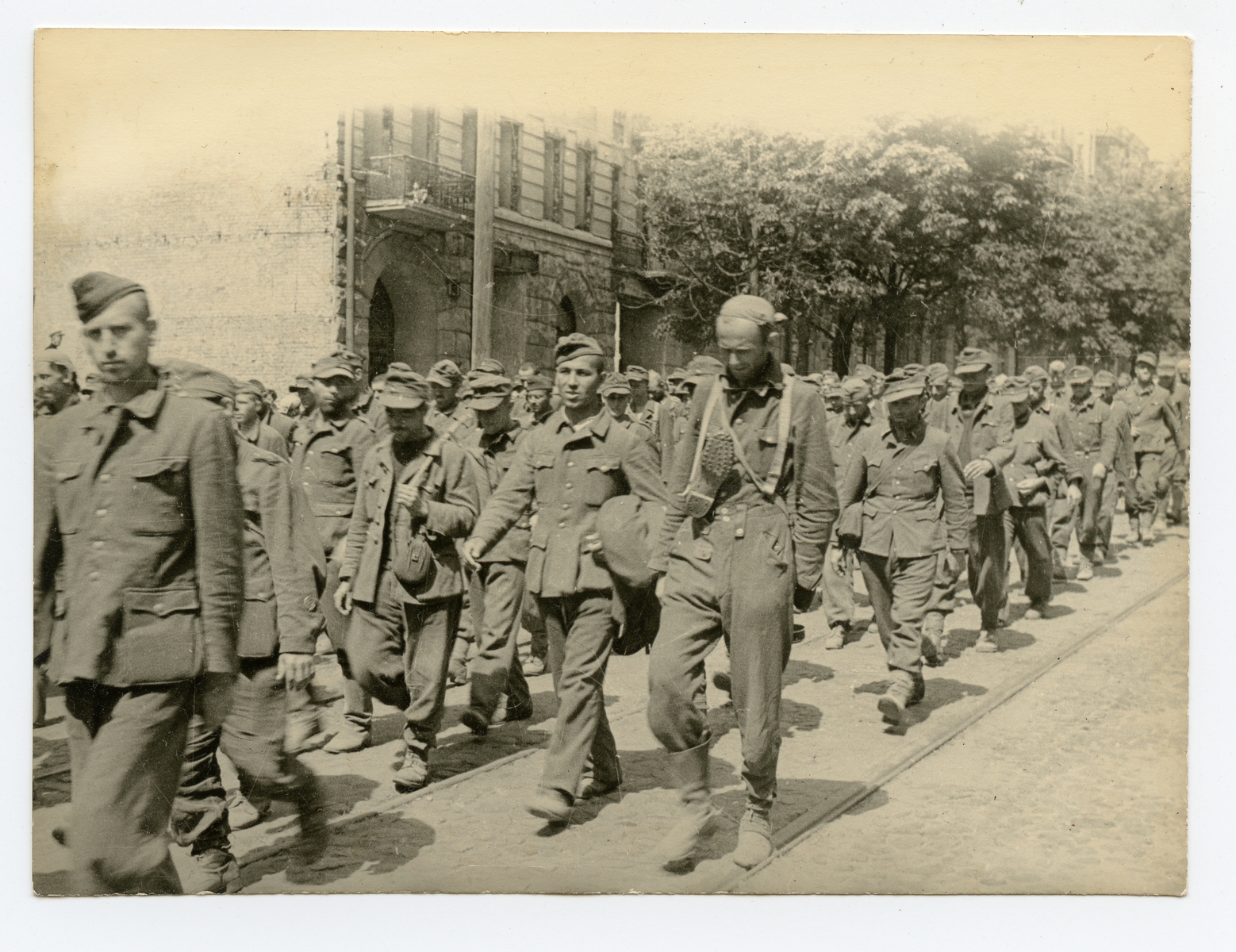 Фото пленных немцев в москве 1944 парад
